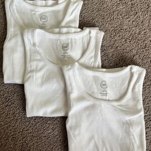 Wonder Nation Girls Ribbed Tank Tops - size L (10/12)